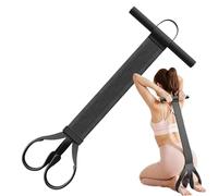 Bandes de Résistance à Pédale avec Poignées - Entraîneur Corporel Complet pour Fitness,Bande Élastique de 54 kg pour Exercices Jambe Bras Abdos Dos à Domicile