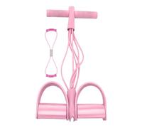 Bandes de résistance avec poignées - 8 tubes, pédale élastique, exercice d'extraction de cheville en caoutchouc naturel avec bande d'exercice en forme de 8 | Bandes de fitness multifonctions pour l'ab