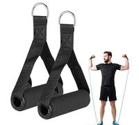 Bandes de résistance avec poignées - Bandes d'exercice avec poignées | Fitness Strap Hand Grip Équipement de gymnastique | Elastic Band PROPLES DE MAINS à trouver, équipement d'entraînement de force