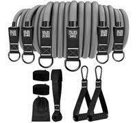 Bandes De Résistance Avec Poignées, Entraînement Musculaire De Tout Le Corps, Caoutchouc, Bandes D'exercice Extensibles, Tubes De Résistance D'entraînement, Matériau Sûr, Pour Les Étirements Physiques