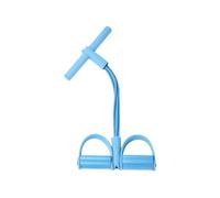 Bandes de résistance avec poignées - Extracteur de pédale à 4 Tubes, entraîneur de Fitness élastique, Appareil d'exercice Portable antidérapant, équipement Extensible réglable, Accessoire comp