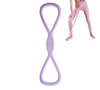 Bandes de résistance avec poignées pour entraînement de musculation, bandes | Lot de 8 bandes de yoga en silicone pour le haut du corps, le bas du corps, les bras, les épaules, le dos, la poitrine