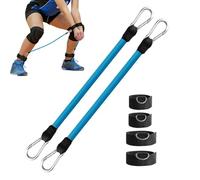 Bandes de Résistance avec Poignées - Sangle D'Entraînement Et D'Étirement Portable Et Ajustable,Bandes D'Étirement pour Baseball Et Exercice | pour Étirement Fitness Exercice Gym Extérieur