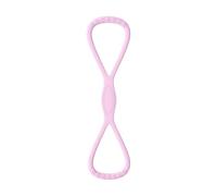 Bandes de Résistance - Bandes d'Entraînement Figure 8,Corde en Silicone pour Yoga Entraînement Musculaire Récupération Épaules Bras Dos à la Maison et en Voyage Étirement