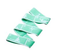 Bandes de résistance Bandes élastiques de résistance for Yoga à Plusieurs Sections, entraînement Danse for Adultes, Gymnastique, Exercice Domicile, Sangle Traction, Ceinture Fitness, Sport(8 Green)