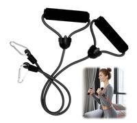 Bandes de résistance, bandes élastiques pour plaque vibrante, bandes d'extension, bandes d'exercices de fitness pour la musculation, le développement musculaire, l'haltérophilie (noir)