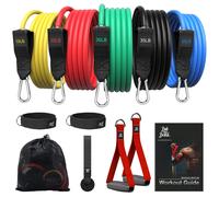 Bandes de resistance Bob et Brad Bands de resistance places pour l'entranement empilable jusqu'a 125 livres d'exercices avec des bracelets de la