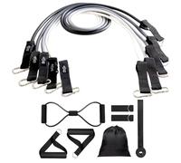 Bandes de résistance d'exercice - Bandes de fitness extensibles - Kit élastique | Bandes de musculation - Équipement d'entraînement pour salle de gym - Bandes d'entraînement portables - Outils de