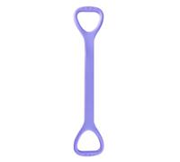 Bandes de résistance en forme de 8 : bandes de résistance élastiques en silicone avec poignées, équipement d'entraînement compact pour la partie et le bas du corps | Gym à la maison Yoga Pilates