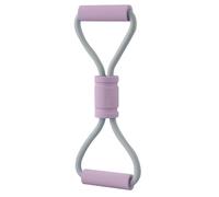 Bandes de résistance | Figure 8 Brans de bras avec des poignées | Conception de tube élastique épaissi amélioré | Équipement d'entraînement en force portable Étirement du coffre | Outil de fitness dur