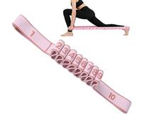 Bandes de Résistance Fitness - ABS Numérotées 4x11,5 / 4x13,5 Cm | Élastiques Entraînement Musculation | Renforcement Force Flexibilité | Exercices Maison Bureau Gym Voyage