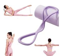 Bandes De Résistance Luminousdo, Bandes d'exercice en Forme De 8 pour Femmes Et Hommes avec Poignées, Nouvelle Bande D'étirement Victoriousact 2025, Entraînement Complet, Bras, Dos, épaules(Purple,35