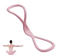 Bandes de résistance Luminousdo, Nouvelle Bande de Fitness Extensible en Forme de 8 (2025) avec poignées, Corde de Traction for Le Yoga Complet, for l'entraînement, Les Bras et la Poitrine(Pink)