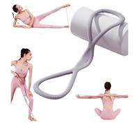 Bandes de résistance LuminousDo, VictoriousAct/Familiann/Novealcrbe Resistance Bands, Figure 8 Bands d'exercice pour Femmes Hommes, Bras, expanseur de Poitrine (Gris, 35lbs)