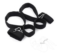 Bandes de résistance Noires pour Yoga, Ensemble de Bandes de résistance pour Les Bras et Les Jambes