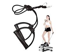 Bandes de résistance - Poignées de corde de tirage, sangles élastiques d'entraînement | Fournitures d'exercice ménagers multifonctionnelles pour le cardio, l'endurance, la flexibilité, le
