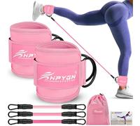 Bandes de résistance pour chevilles, bandes de cheville avec manchettes, bandes de résistance pour l'entraînement des jambes, équipement d'entraînement pour kickbacks, exercices d'entraînement de
