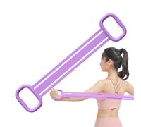 Bandes de résistance pour étirement, bandes élastiques d'exercice en silicone - Équipement d'entraînement de force, exercice de main pour bras, épaules, dos, jambes