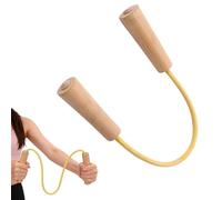 Bandes de résistance pour exercices du dos - Outil de force physique,Bandes de résistance avec poignée en bois | Pour la maison gymnase fitness Pilates yoga boxe travail exercice la région lombaire ma