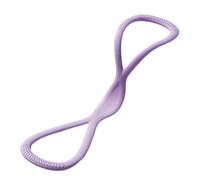 Bandes de résistance pour l'entraînement, bandes de yoga en silicone Figure 8 - Équipement d'exercice pour le bas du corps, les bras, les jambes, la cheville, la poitrine, le dos, les épaules, le yoga