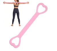 Bandes de résistance pour l'entraînement des bras, portable, ergonomique, haute élasticité, corde élastique, pour yoga, pilates, gym, bureau, voyage