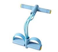 Bandes de résistance pour pédales avec poignée, 6 tubes NBR élastique avec cordon de serrage haute résistance à la traction, pour la maison, la gym, le yoga, l'exercice abdominal, portable