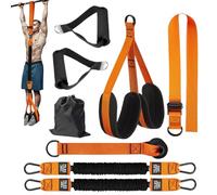 Bandes De Résistance Pour Station De Dips - Sangles D'entraînement De Force Pour 3Assistée | Renforcement Musculaire Bandes Élastiques pour Dos Poitrine Épaules Bras et Mains