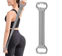 Bandes de résistance réglables - Fitness Stretch Strap, Flexibility Training | Back Mobility Pull Band Exercise Support, Yoga Pilates Rehabilitation Strength Equipment Women Men Athletes Travel Work