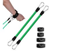 Bandes de résistance - Sangle d'étirement portable et réglable - Bandes de résistance d'entraînement pour fitness, entraînement, maison, bureau, maison, salle de sport, intérieur, extérieur et
