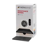 Bandes de résistance THERABAND 1,5 m, 30 bandes élastiques professionnelles en latex pour exercices du haut et du bas du corps, physiothérapie, P