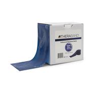 Bandes de resistance Theraband 50 verges de rouleau en latex elastique pour le haut et le bas du corps et le noyau physiotherapie Pilates Home Wo