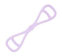 Bandes de résistance - Violet Figure 8 Bande d'exercice | Bandes d'entraînement ergonomiques | Extenseur de poitrine Yoga Gym Fitness Corde de traction 8 mots élastique | Équipement d'étirement des