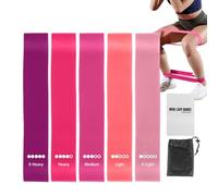 Bandes De Résistance Yoga - Ceinture D'Étirement pour Entraînement Maison,Bandes de Résistance Portables Pilates pour Fessiers | Exercice Intérieur Extérieur Sport Entraînement