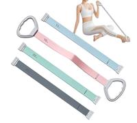 Bandes de Résistance Yoga Extenseur Pectoral détachable à 4 Niveaux | Avec Corde Élastique Résistance Yoga en 8 Pour Athlète Adulte Salle Maison Entraînement Pilates Fitness Bras Jambes