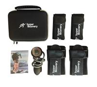 Bandes de restriction du flux sanguin, système d'entraînement BFR, bandes d'occlusion avec manomètre, bandes d'occlusion de qualité professionnelle pour bras, jambes pour hommes et femmes