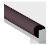 Bandes De Sécurité En Mousse, Forme En L Protection De Bord Bande De Protection D'angle, Auto-adhésif Enfants Bande Anti-collision Pour Le Tableau Chaise Banc TV Meubles Lit ( Color : Brown , Size : 2