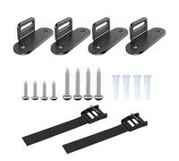 Bandes de sécurité pour meubles pour bébé,Fermeture anti-basculement réglable - Raccord rapide Support sécurisé pour 2 pièces Supports Stabilisateurs solides pour crèche chambre salle de jeux