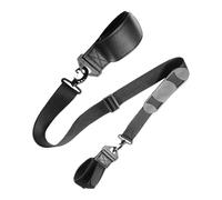 Bandes de ski portables, sangles réglables antidérapantes, clips de support de bâton avec facile, outil de transport de ski léger, équipement de plein air avec style convivial, accessoire