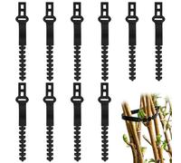 Bandes de support pour tuteurs d'arbre - 10 Pièces de Sangles Ajustables et Réutilisables | 24 cm Sangles arbre - Pour Le Jardin Arbuste Vigne Grimpante Intérieur Et Extérieur