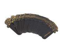 Bandes de Test de Parfum Jetables, 100 Pièces, Marque-pages, de Test de Parfum Noires pour Huiles Essentielles