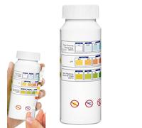 Bandes de Test de Piscine - 50 pièces de pH précis pour l'entretien de la bilan d'eau, fiable Rapide avec Une Mesure d'eau Douce en Eau salée pour surveiller la Chimie du Bain à remous, des c