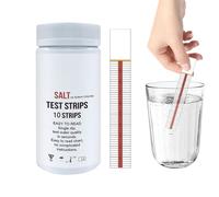 Bandes De Test De Sel | Easy Water Testing Paper Strip Tub Spa Spa Piscine Detection Outil Analyse De L'eau Potable | Vérification Rapide Du Niveau De Sel De Chlore Pour La Piscine