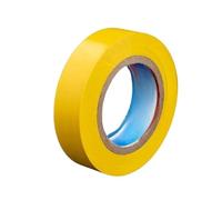 Bandes de tissu de flanelle de harnais de 10 pièces, bandes électriques à haute température de forte adhérence de largeur 16mm for la réparation(Yellow,5M)