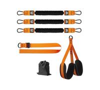 Bandes de traction réglables, bande de résistance très résistante, sangle de musculation pour tractions, étirements du corps, renforcement musculaire, équipement de fitness, 24 x 26 x 7 cm