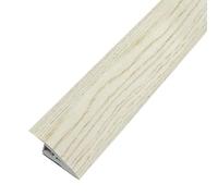 Bandes de transition de sol - Bande de protection de seuil en PVC | Garniture adhésive de seuil de moulage, bande de séparation plate pour sols inégaux hauteurs