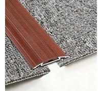 Bandes de transition en aluminium Barre de Seuil Avec trous de fixation Facile à installer for moquettes stratifiées, revêtements de sol et joints de carrelage(2,115cm/45in)