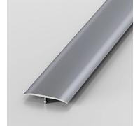 Bandes de transition en aluminium for portes Barre de Seuil or/argent/noir/gris for carrelages, sols en bois et sols stratifiés(Gray,33mm/1.3in)
