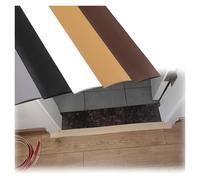 Bandes de transition pour portes, Bande de transition autocollante en PVC 1 m for carrelage, moquette, multicolore, plusieurs tailles(Coffee,4cm)
