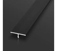 Bandes De Transition Pour Sol En Profilé En T, 1 M *3 Pièces - Pour Seuils De Porte Et Jonctions Entre Lames De Sol Stratifié Et Carrelage(Matte Black,15mm*1m)