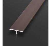Bandes De Transition Pour Sol En Profilé En T, 1 M *3 Pièces - Pour Seuils De Porte Et Jonctions Entre Lames De Sol Stratifié Et Carrelage(Coffee Brown,6mm*1m)